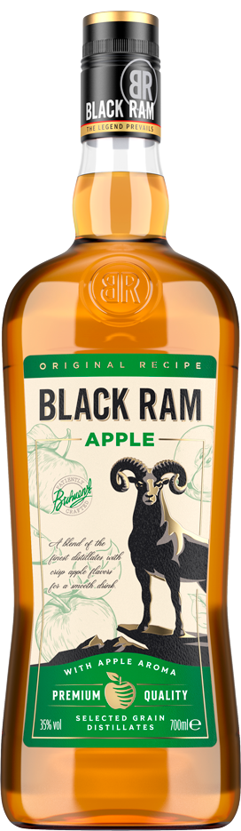 BLACK RAM APPLE 1 LITRE
